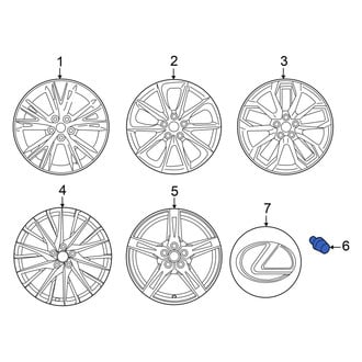 Lexus OE - Wheel Lug Nut