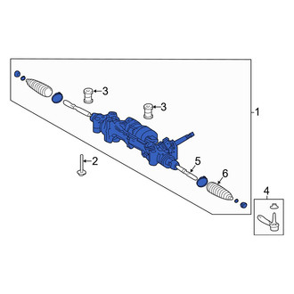 Lexus OE - Rack and Pinion Assembly