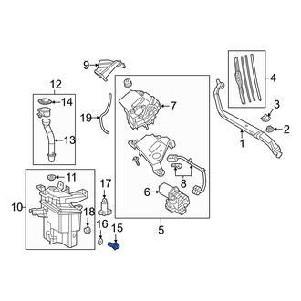 Lexus OE - Washer Fluid Level Sensor
