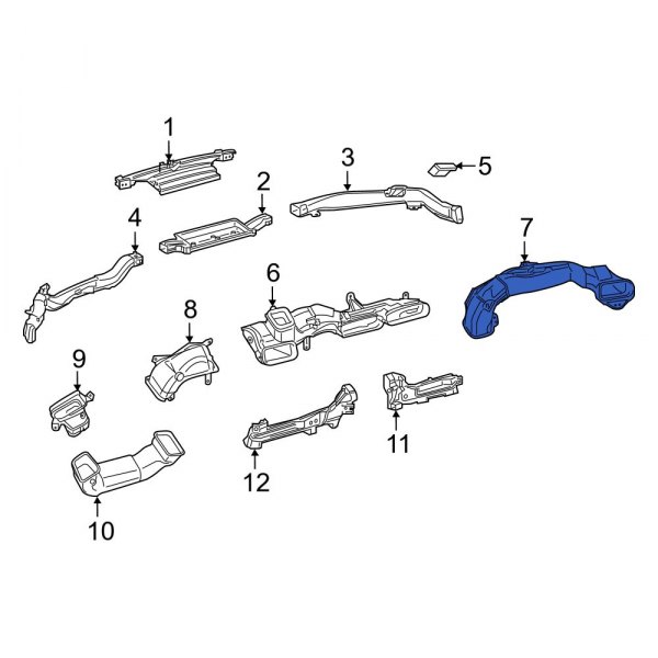Instrument Panel Air Duct