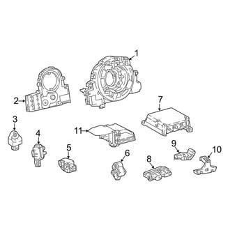 Lexus OE - Restraint Systems - Air Bag Components (Modules & Sensors)