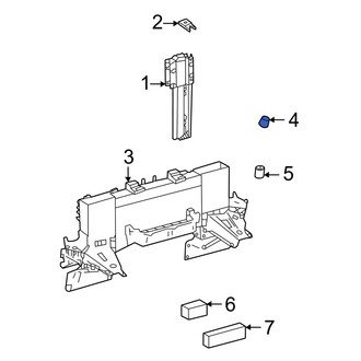 Lexus OE - Roll Bar Insulator