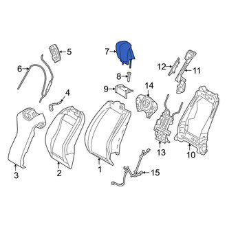 Lexus OE - Front Left Headrest