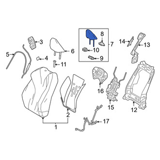 Lexus OE - Front Right Headrest