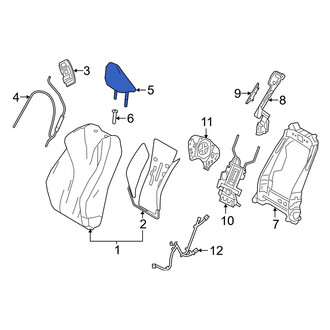 Lexus OE - Front Right Headrest
