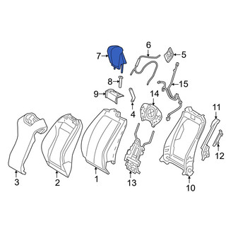 Lexus OE - Front Left Headrest