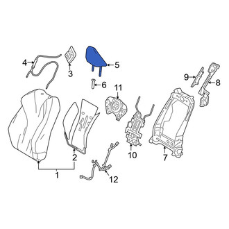 Lexus OE - Front Right Headrest
