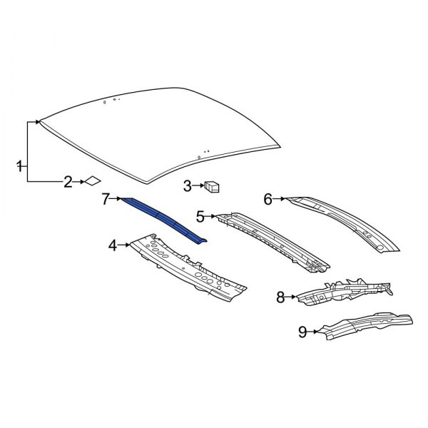 Roof Panel Reinforcement