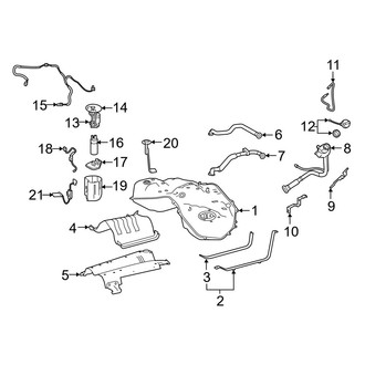 Lexus OE - Fuel System Components