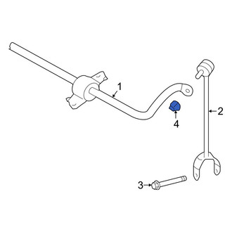 Lexus OE - Front Suspension Stabilizer Bar Link Nut