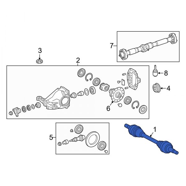 CV Axle Assembly