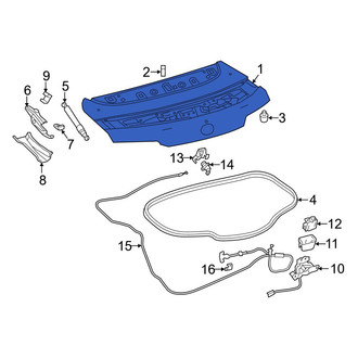 Lexus OE - Rear Deck Lid