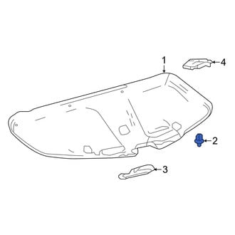 Lexus OE - Deck Lid Trim Clip