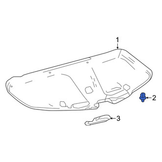 Lexus OE - Deck Lid Trim Clip