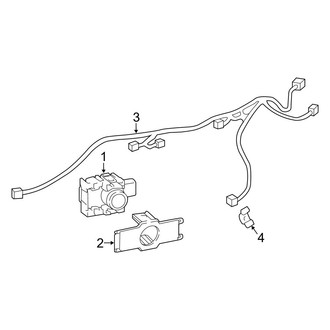 Lexus OE - Rear Bumper - Electrical Components