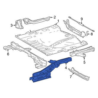 Lexus OE - Rear Right Frame Side Member