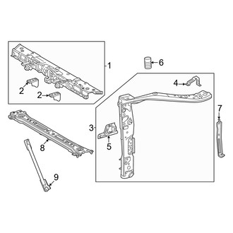 Lexus OE - Radiator Support