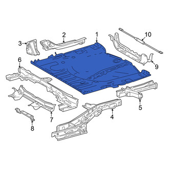 Lexus OE - Rear Floor Pan
