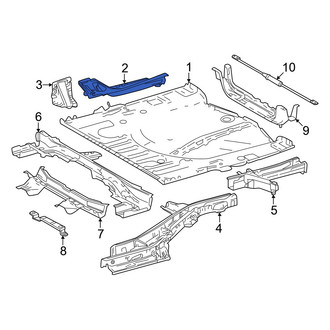 Lexus OE - Rear Right Floor Extension