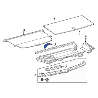 Lexus OE - Floor Jack Bracket