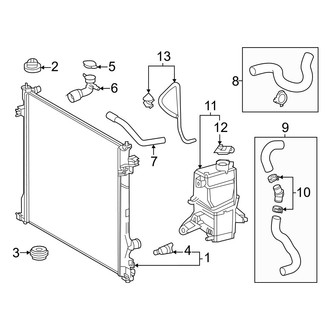 Lexus OE - Cooling - Radiator & Components