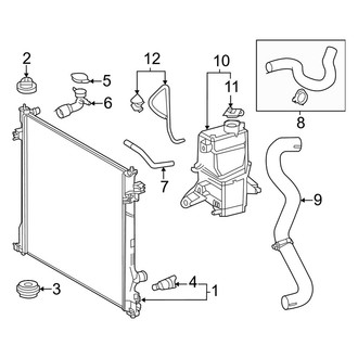 Lexus OE - Cooling - Radiator & Components (F Sport Performance Premium)