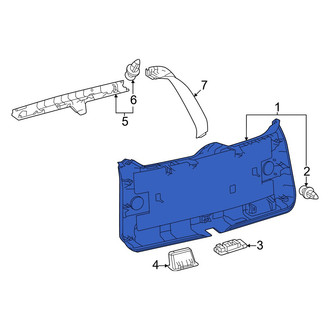 Lexus OE - Rear Lower Liftgate Trim