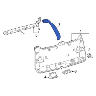 Lexus OE - Rear Center Right Liftgate Trim