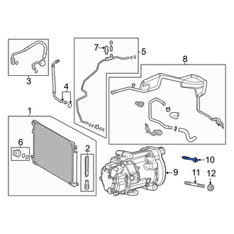 Lexus OE - A/C Compressor Bolt