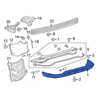 Lexus OE - Rear Bumper Cover