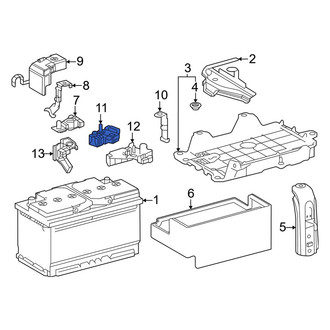Lexus OE - Battery Cable Terminal End