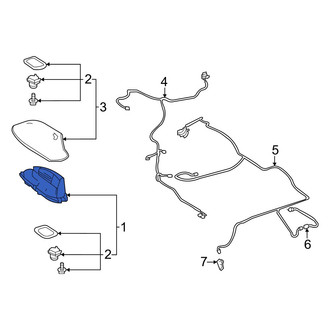 Lexus OE - Radio Antenna Assembly