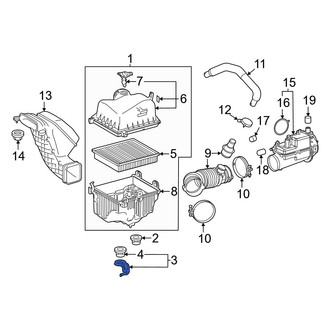 Lexus OE - Air Cleaner Bracket