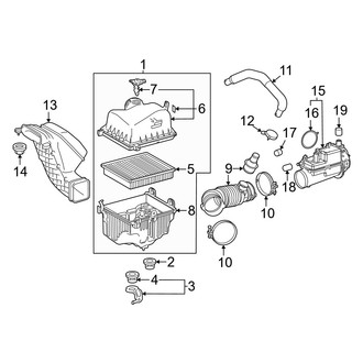Lexus OE - Engine / Transaxle - Air Intake