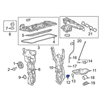Lexus OE - Engine Oil Drain Plug
