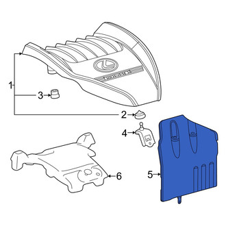 Lexus OE - Engine Intake Manifold Cover
