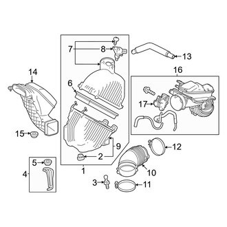 Lexus OE - Engine / Transaxle - Air Intake (F Sport Performance Luxury / F Sport Performance Premium)