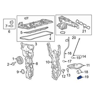 Lexus OE - Engine Oil Filter Adapter