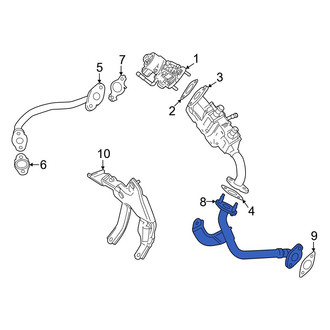 Lexus OE - Exhaust Gas Recirculation (EGR) Tube
