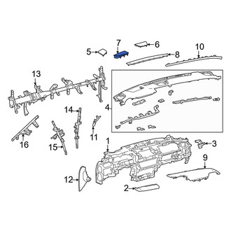 Lexus OE - Instrument Panel Bezel