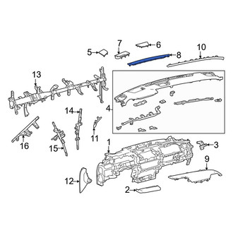 Lexus OE - Dashboard Air Vent Trim