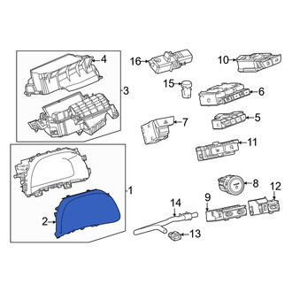 Lexus OE - Instrument Panel Lens