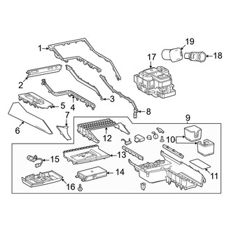 Lexus OE - Center Console (Upper Trim & Components)