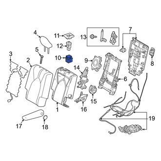 Lexus OE - Center Right Power Seat Switch Bracket