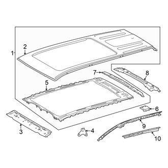 Lexus OE - Roof Panel