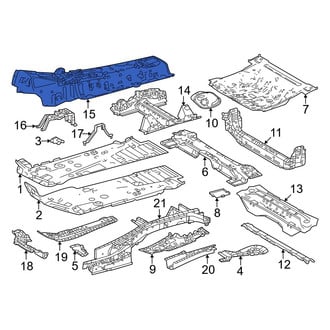 Lexus OE - Front Center Floor Pan