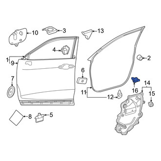 Lexus OE - Tail Light Clip