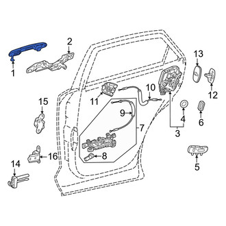 Lexus OE - Rear Left Inner Interior Door Handle