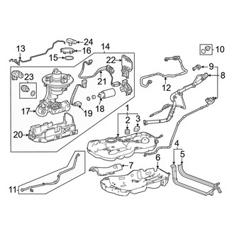 Lexus OE - Fuel System Components (F Sport Performance Premium)