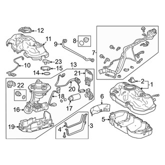 Lexus OE - Fuel System Components
